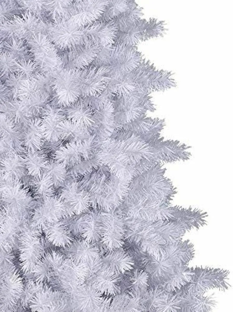 6FT 1.8M Alaskan Pine White Christmas Tree - Image 2