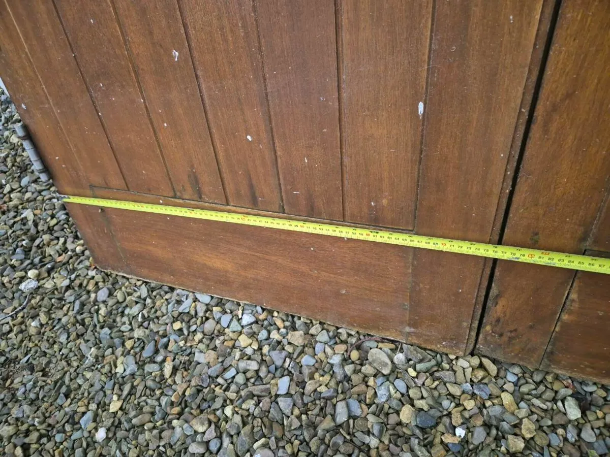 Hardwood garage door - Image 3