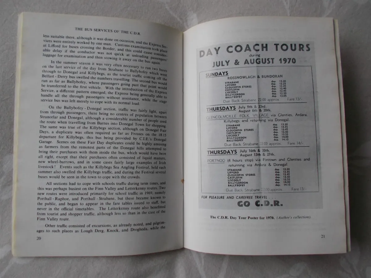 Very Rare County Donegal Railways Book - Image 4
