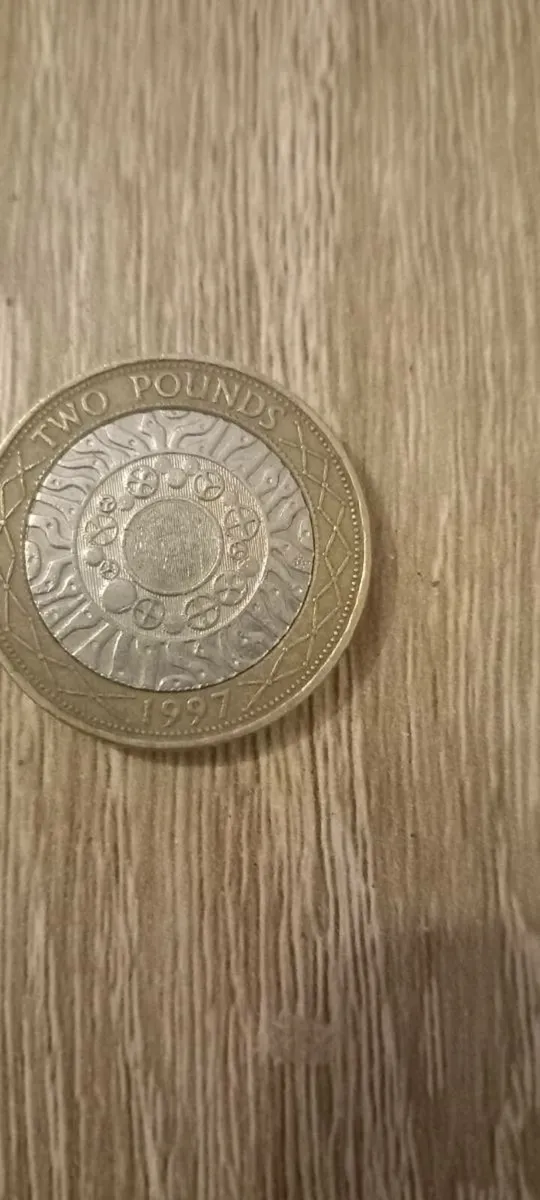 1997 2 pound coin - Image 1