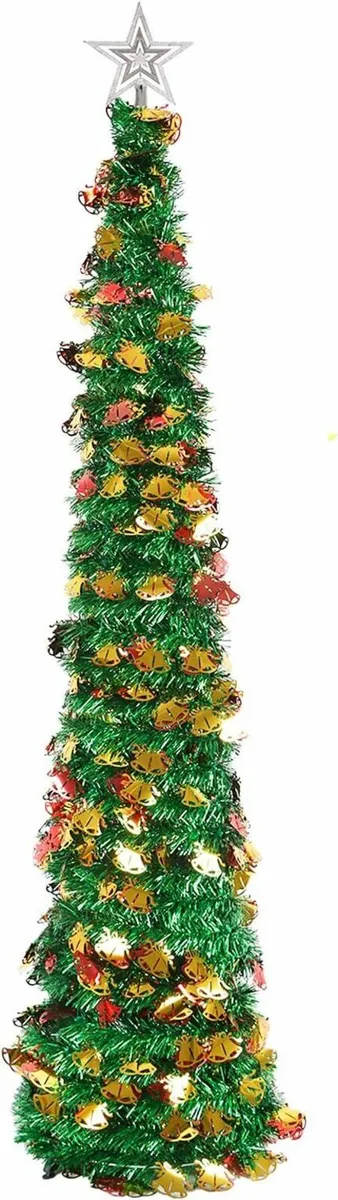 1.5M/5FT Folding Christmas Tree Decor(Green) - Image 4