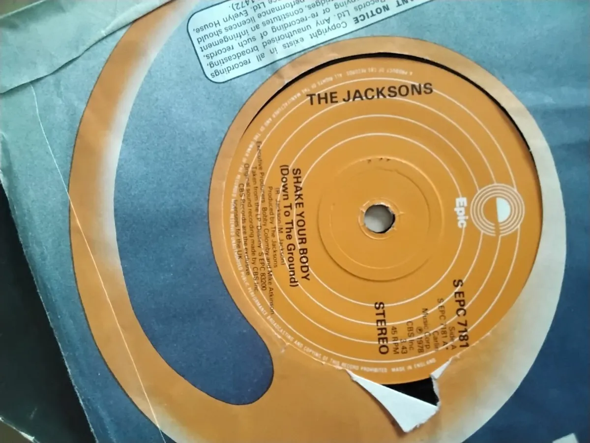 The jacksons.  Shake your body. 45rpm