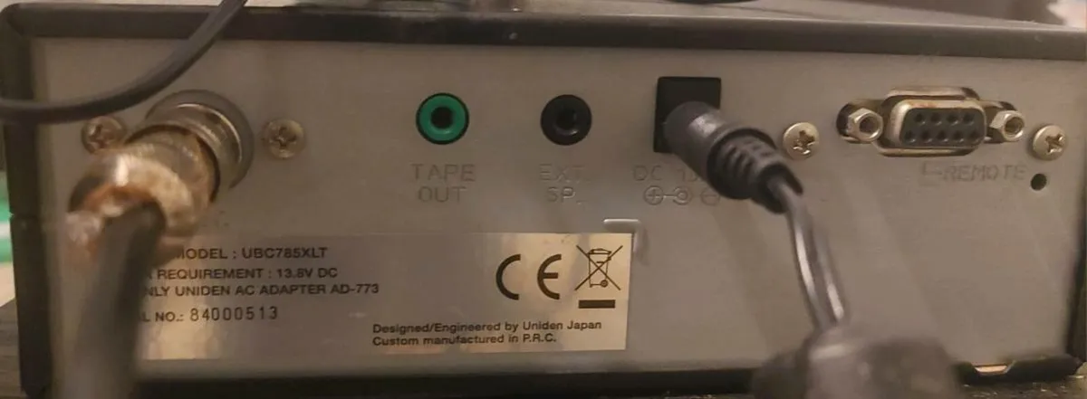 Mint UNIDEN UBC785XLT 8.33KHZ* AUTOSTORE* - Image 2