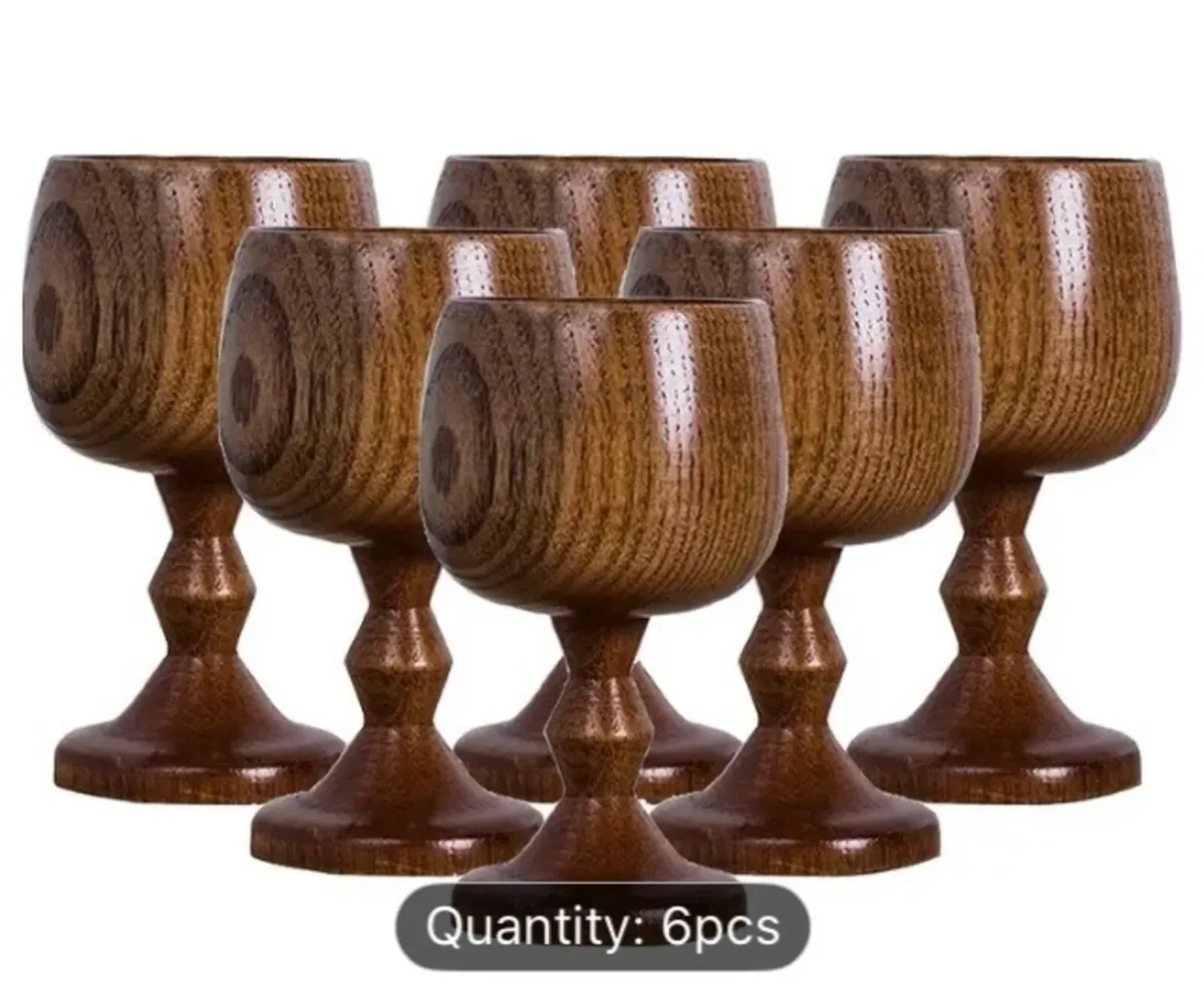 Medieval/viking goblets six 6 free postage - Image 1