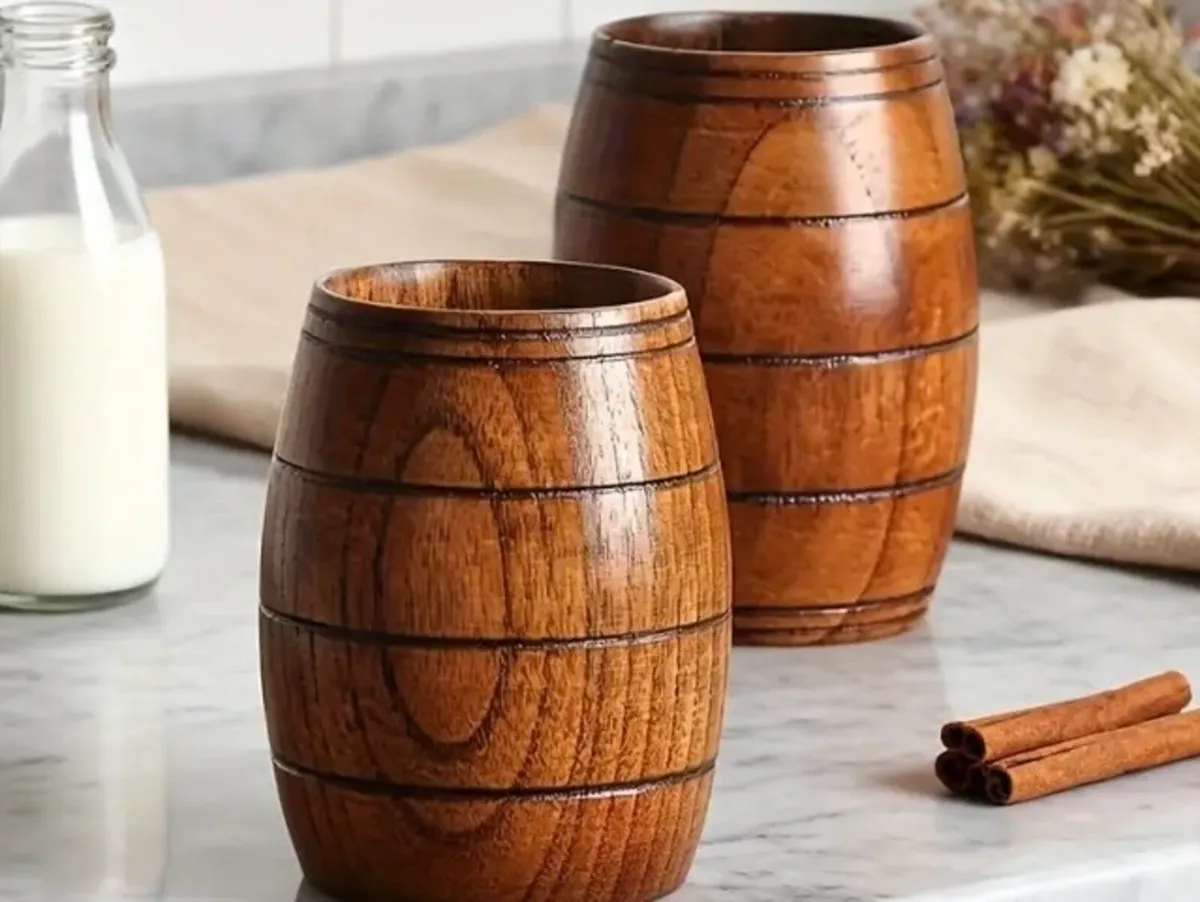 Barrel shaped mugs free postage - Image 2