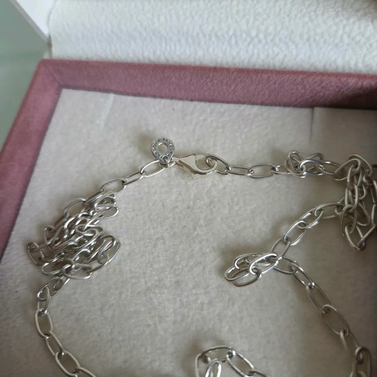 Genuine Pandora necklace links like new - Image 3
