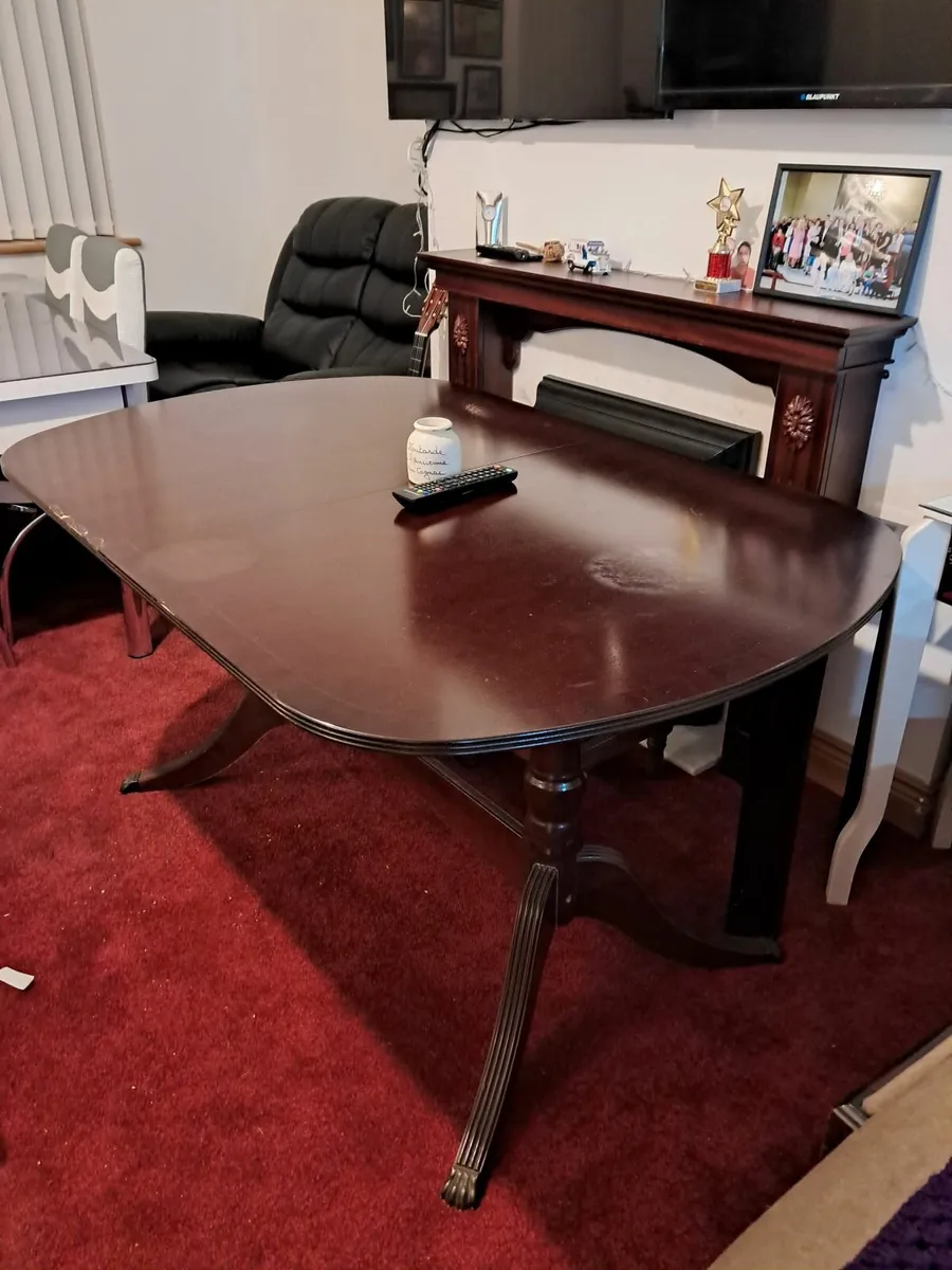 Table and 4 Chairs - Image 1