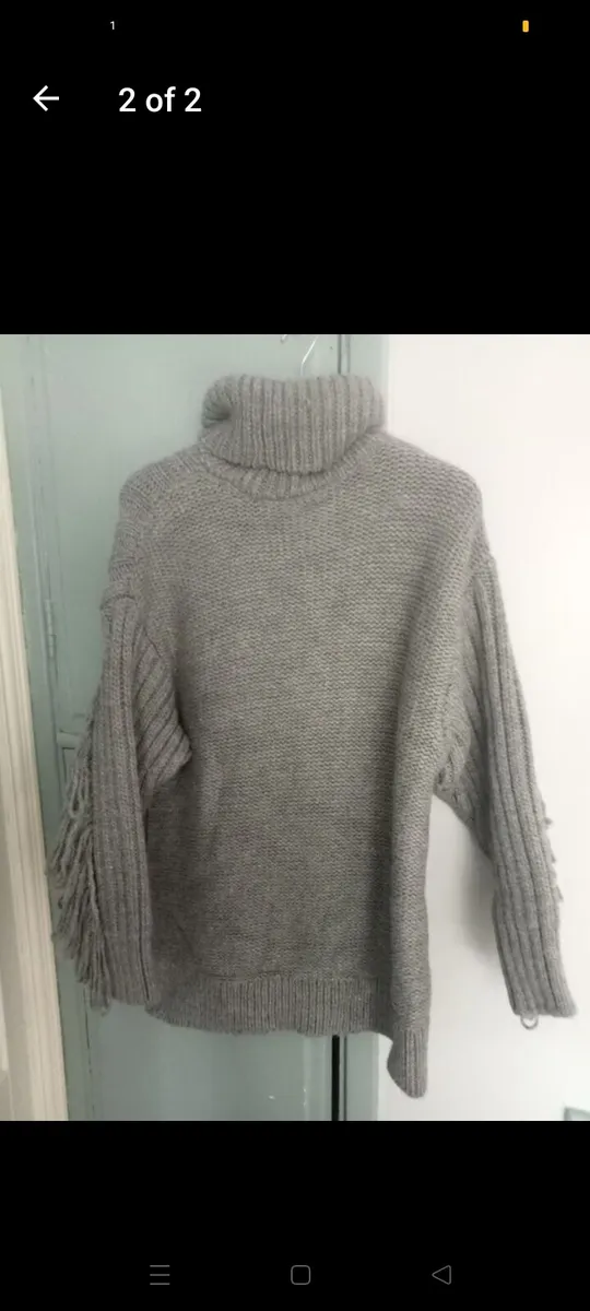 Ladies River island chunky jumper size 10 - Image 2