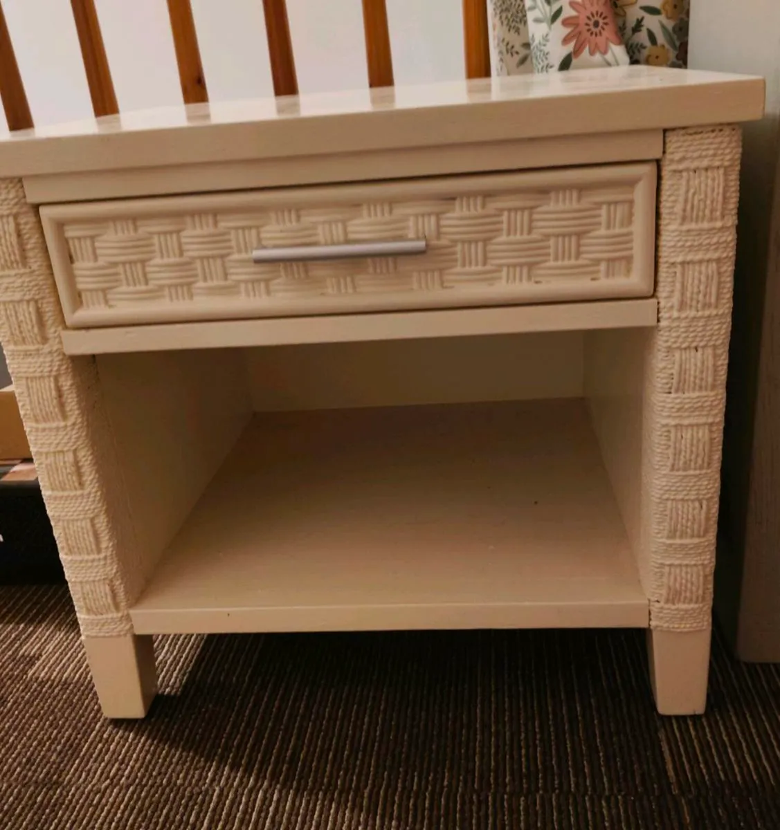 Boho style bedside table - Image 2