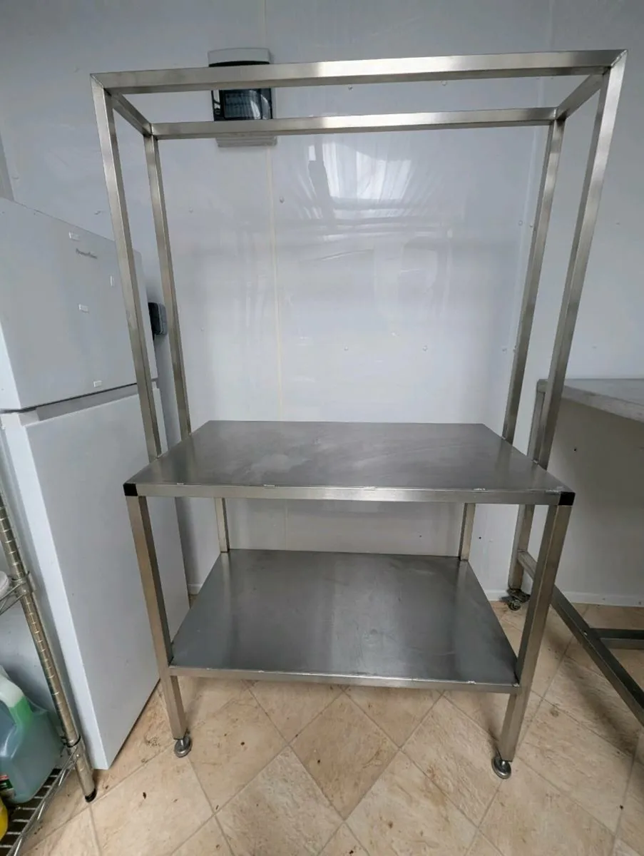 Stainless steel table - Image 1