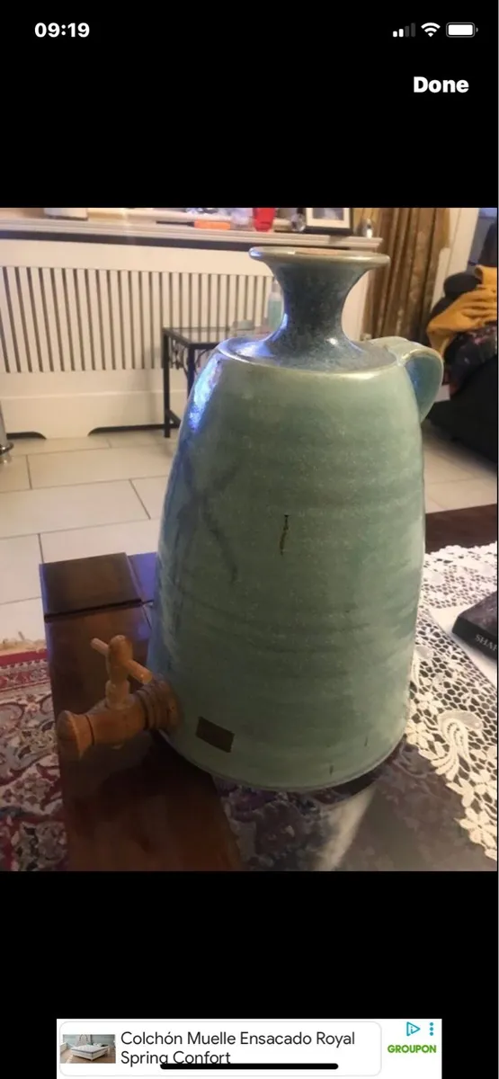 Rare Vintage Large Louis Mulcahy Cider Jar - Image 3