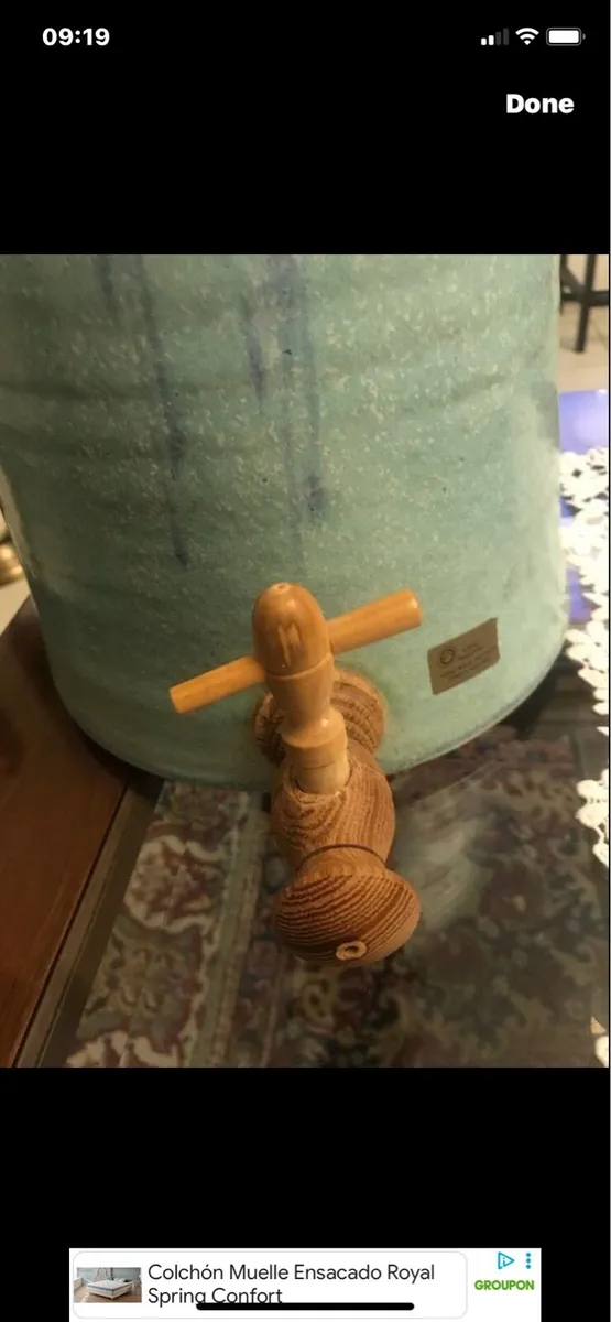 Rare Vintage Large Louis Mulcahy Cider Jar - Image 4
