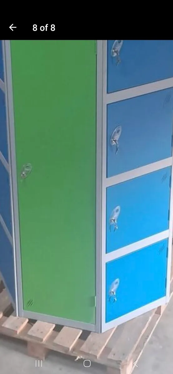 Lockers Multi-Compartment Metal Locker Tower - Image 2