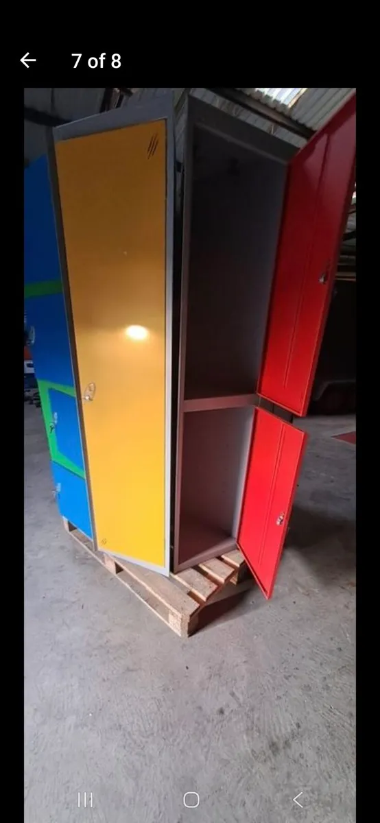Lockers Multi-Compartment Metal Locker Tower - Image 3