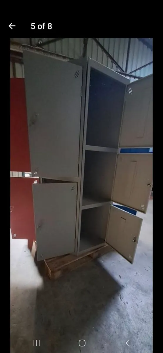 Lockers Multi-Compartment Metal Locker Tower - Image 4