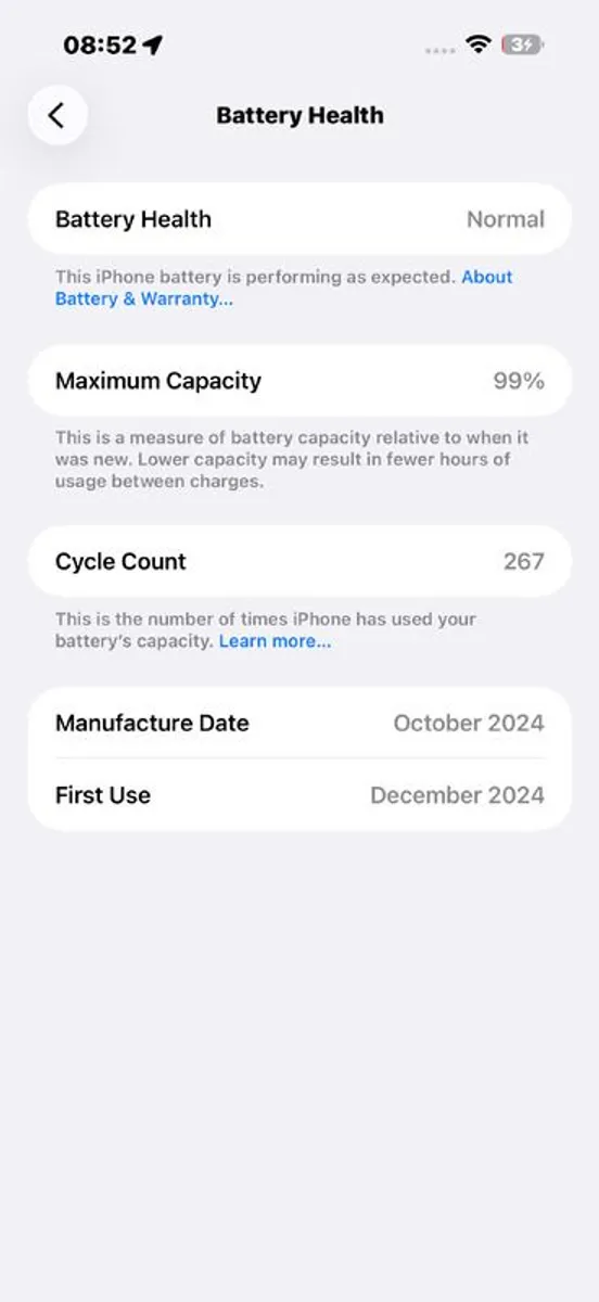 iPhone 16 Max Pro 256GB Silver Unlocked - Image 2