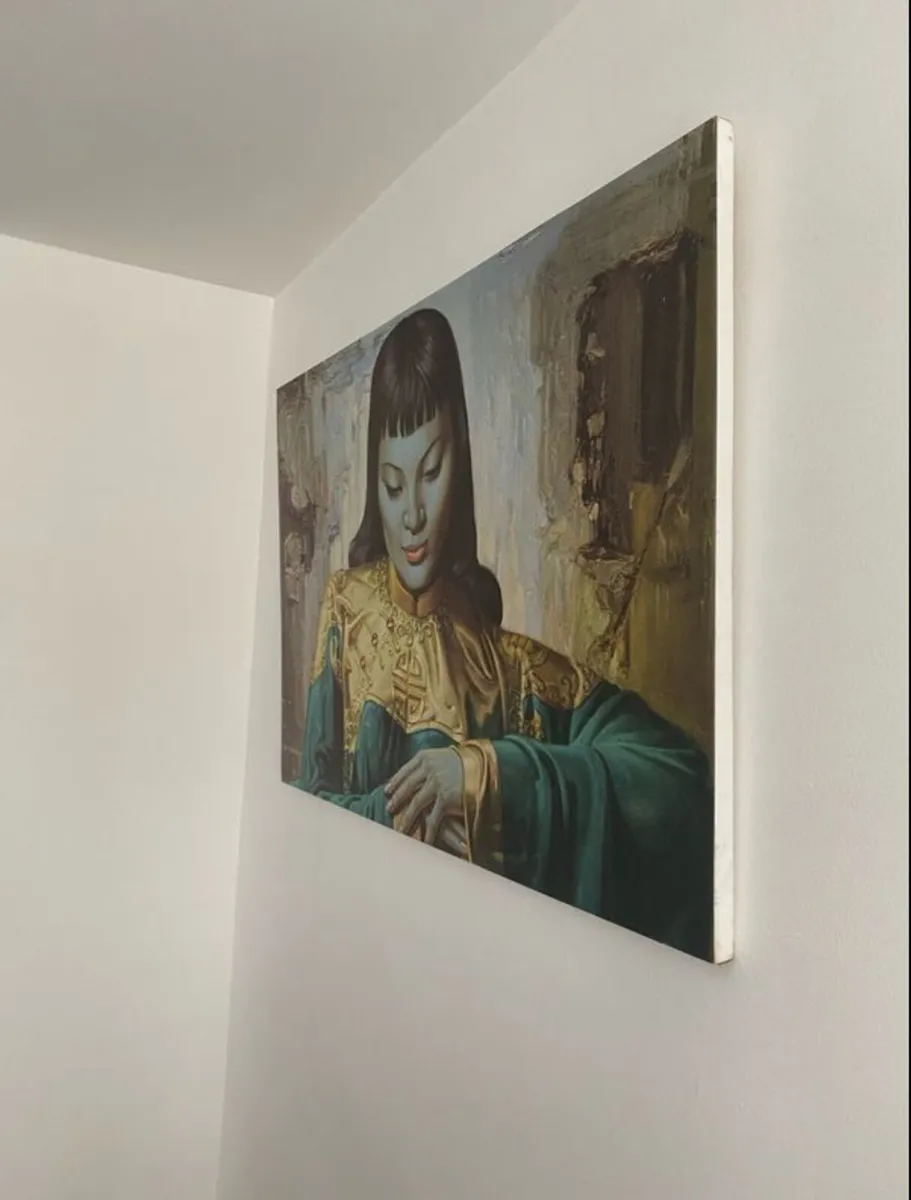 Framed Print on Canvas 90 x 65 cm - Image 3
