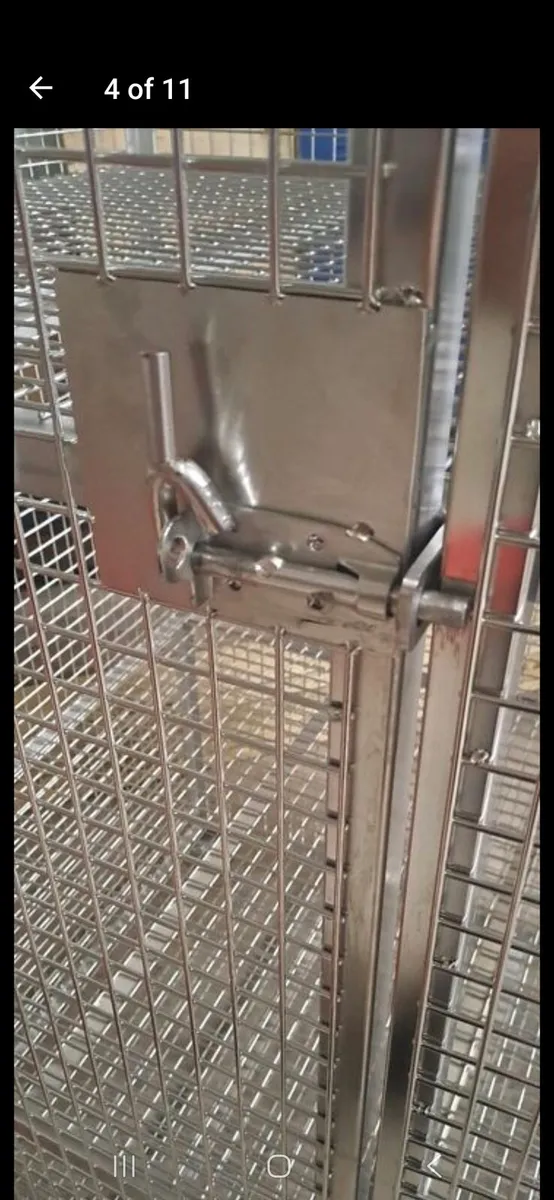 Large Large Stainless Steel Metal Wire Cage - Image 3