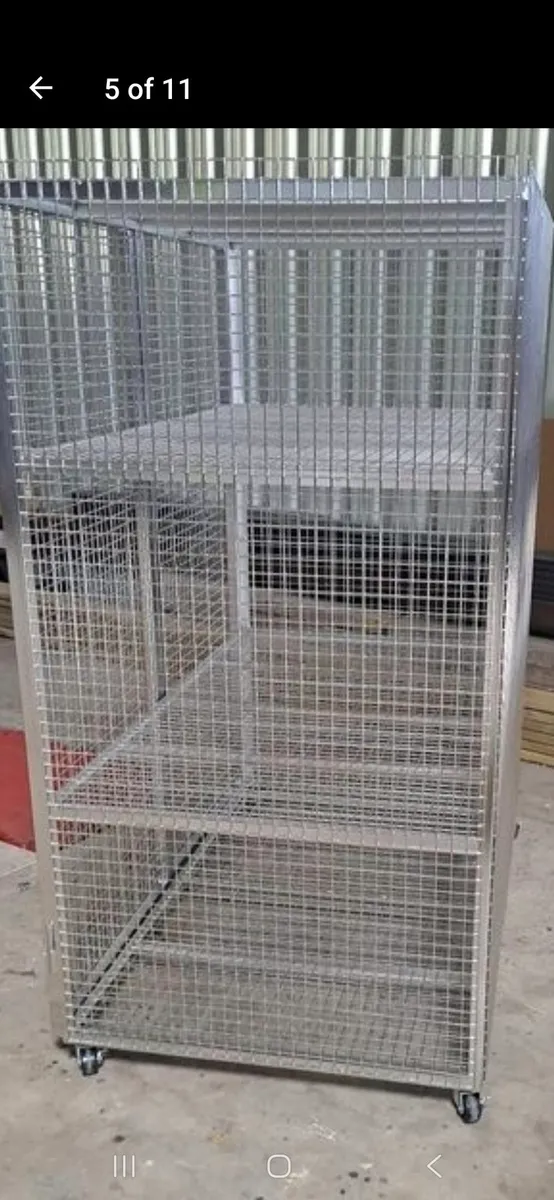 Large Large Stainless Steel Metal Wire Cage - Image 4