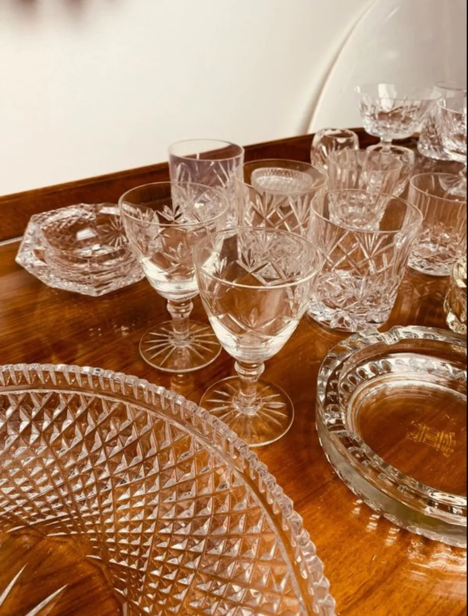Vintage Crystal - 30 pieces in total - Image 3