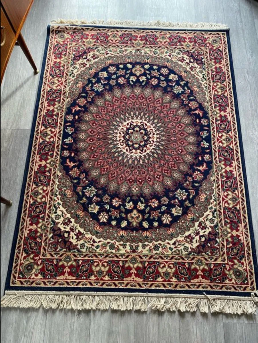 Vintage Indian Rug - Image 4