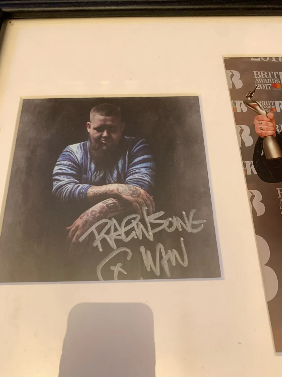 Rage bone man signed - Image 1
