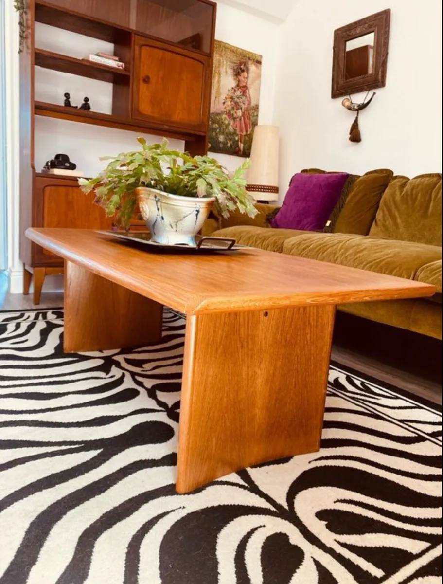 Mid Century Large Danish Coffee Table - Image 3
