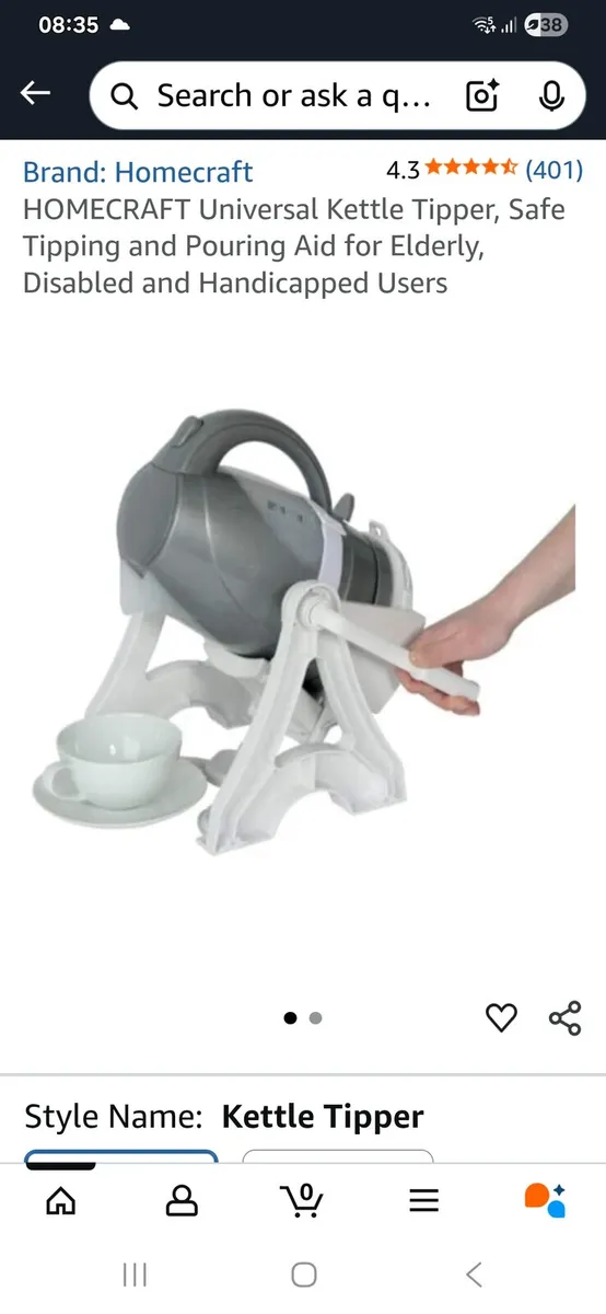 A universal safety  kettle tipper - Image 3