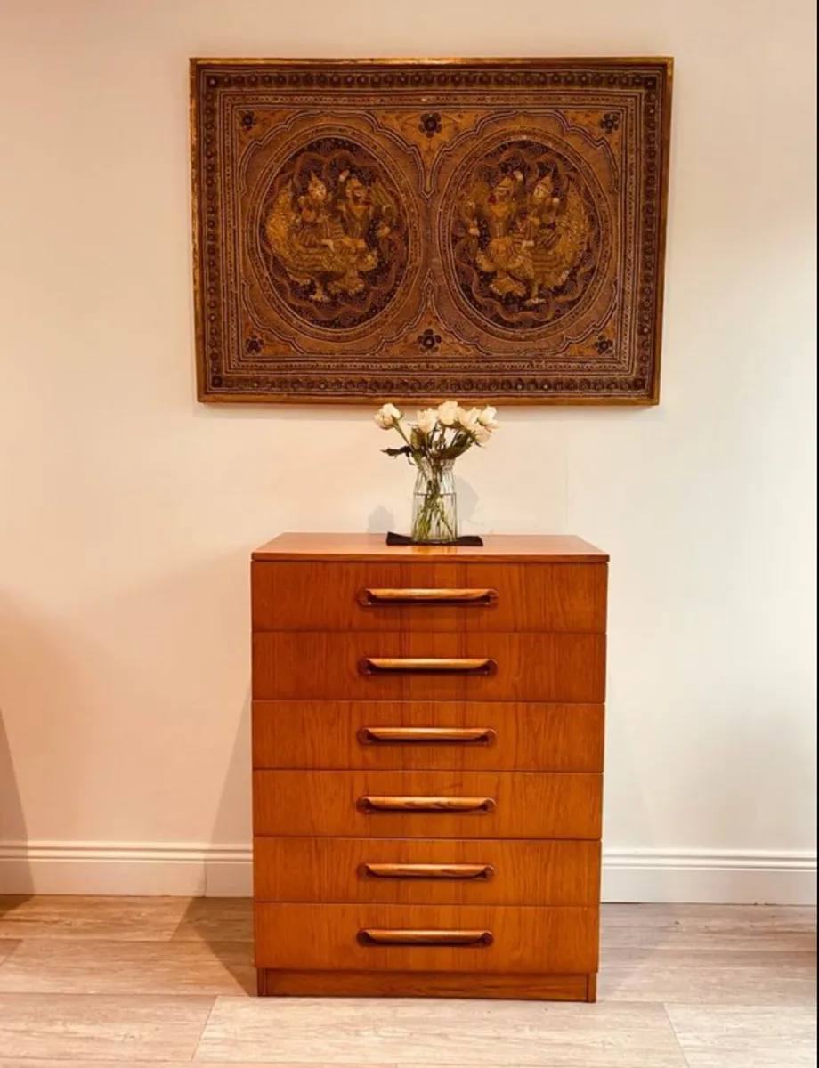 Mid Century Chest of Drawers - Image 1