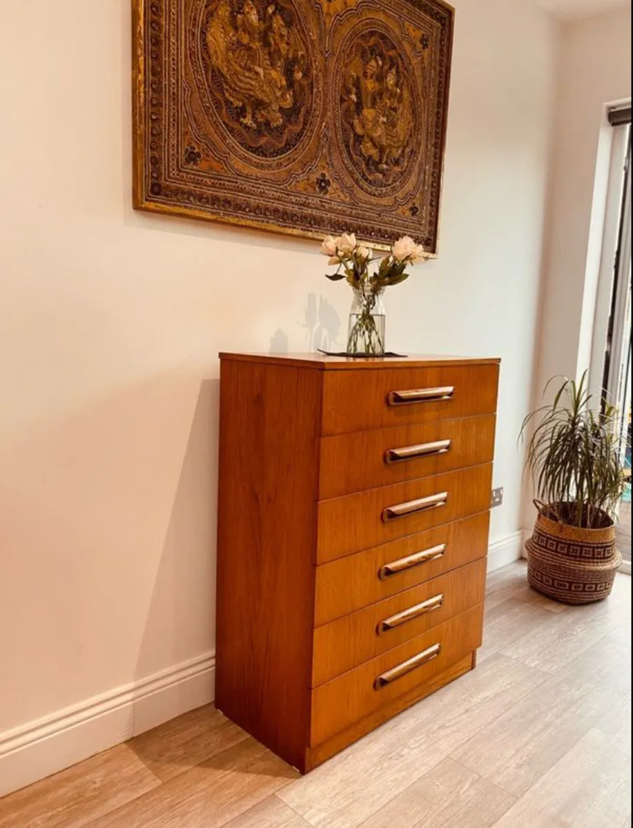 Mid Century Chest of Drawers - Image 3