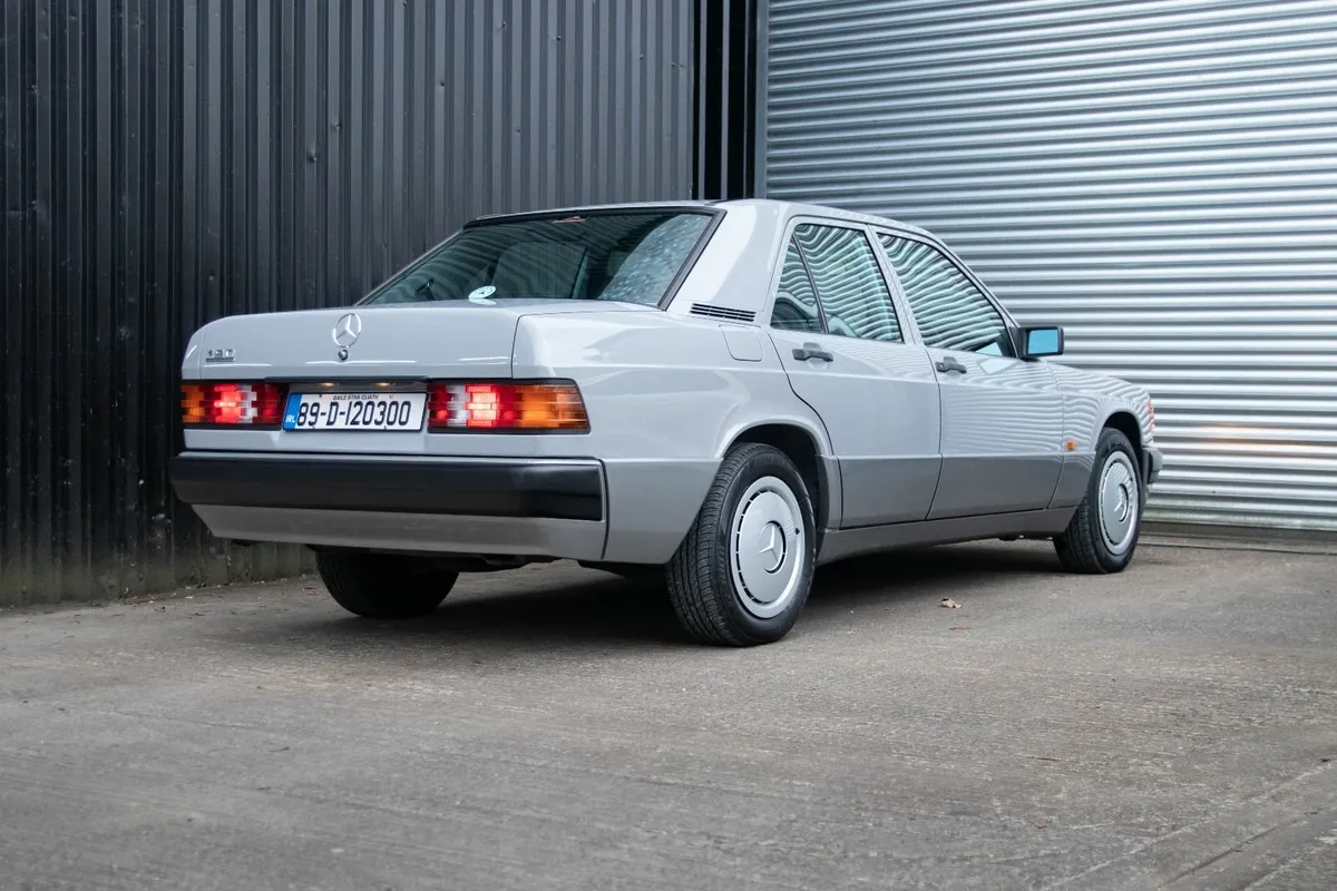 1989 Mercedes-Benz 190 37K Miles Ascot Grey - Image 3