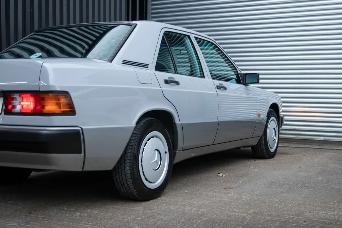 1989 Mercedes-Benz 190 37K Miles Ascot Grey - Image 4