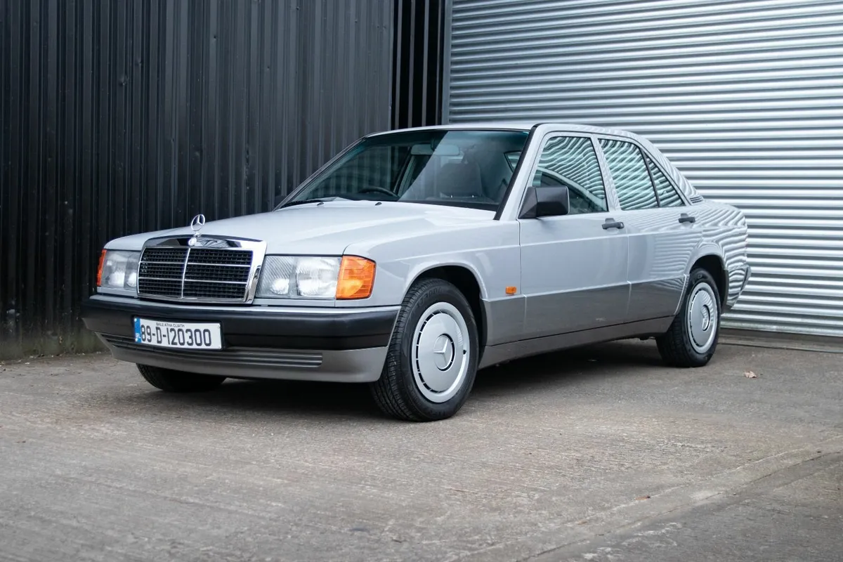 1989 Mercedes-Benz 190 37K Miles Ascot Grey - Image 1