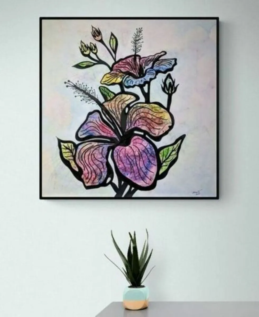 Original hand paint picture, acrylic painting