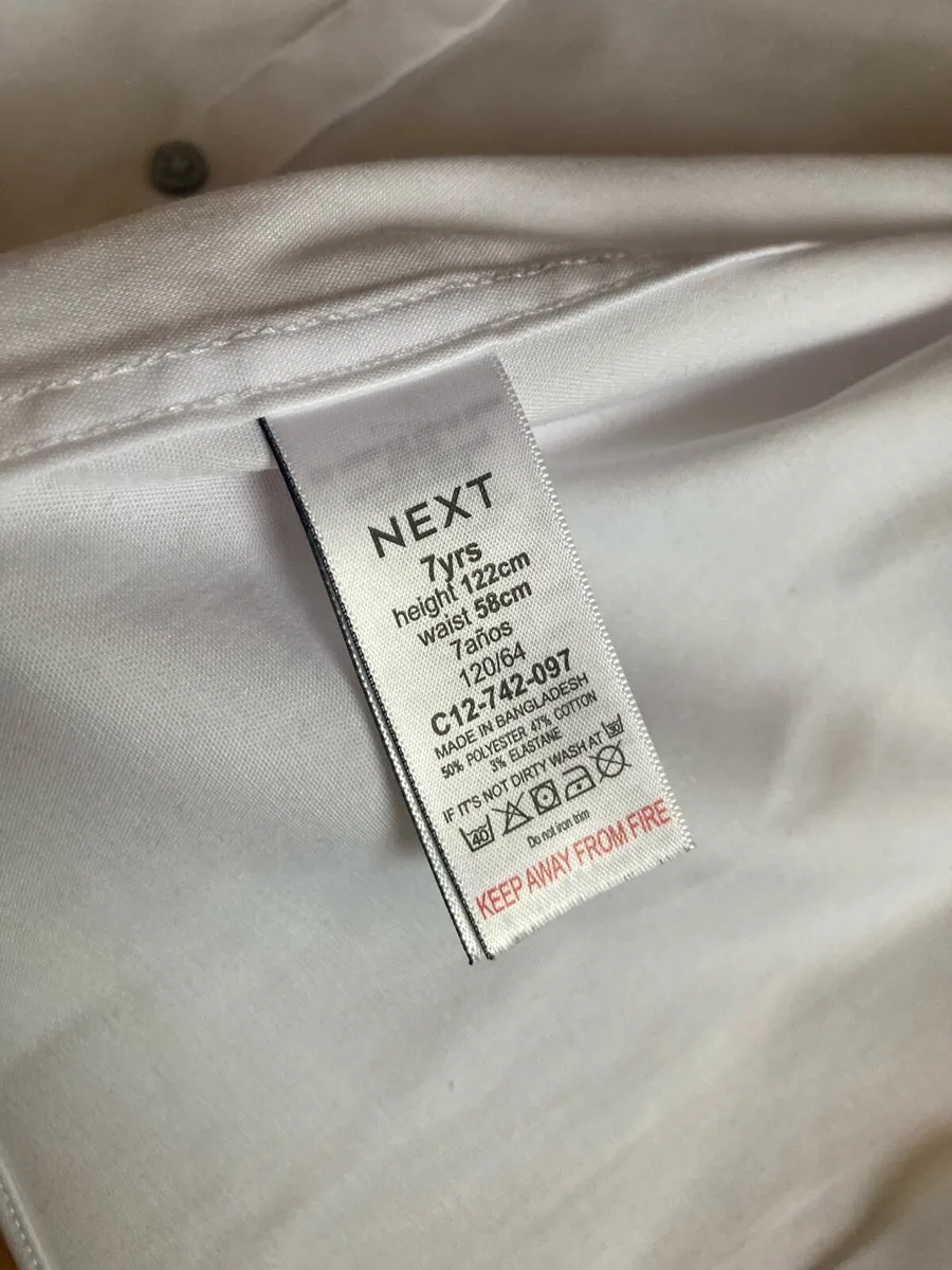Next boys shirt 7y - Image 3