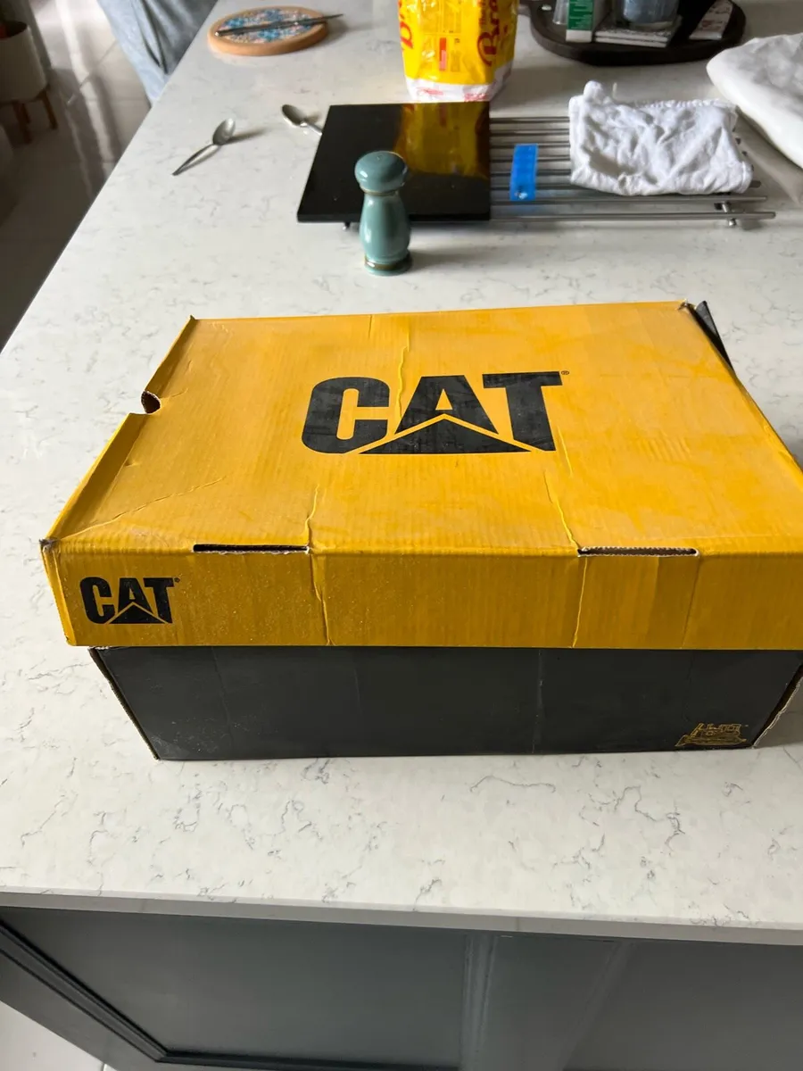 BRAND NEW CAT steel toe boots - Image 3
