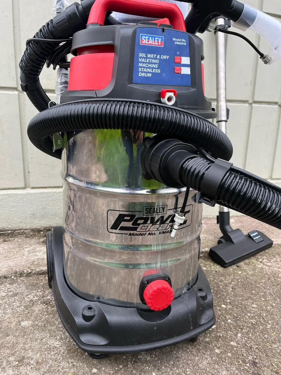 Sealey VMA915 Valet Machine Wet & Dry - Image 3