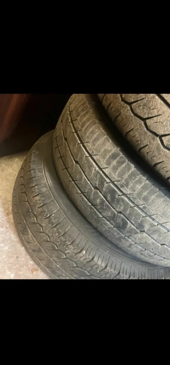 Fiat ducato tyres and rims €50 each. - Image 1