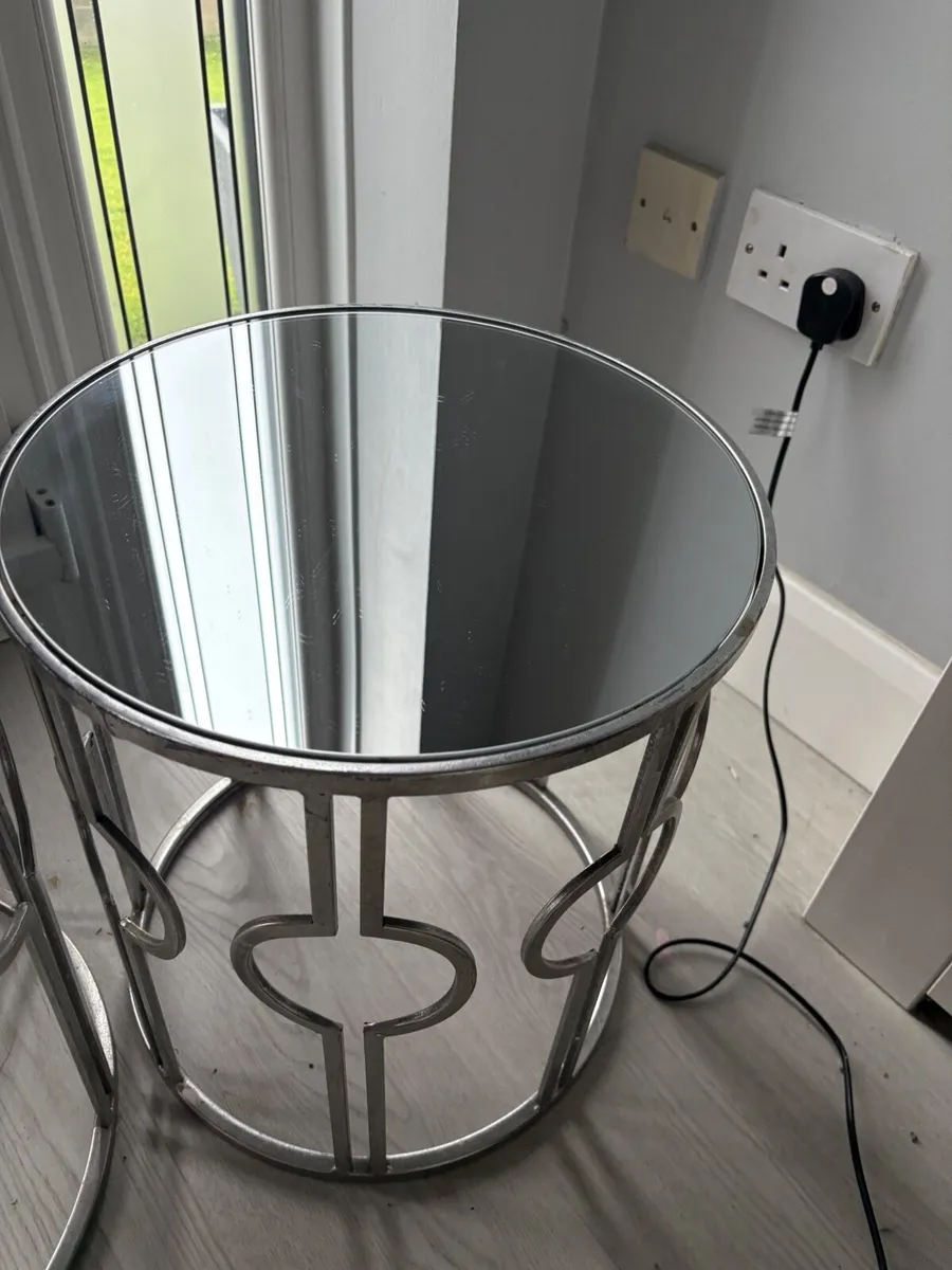 Mirror top  tables - Image 2