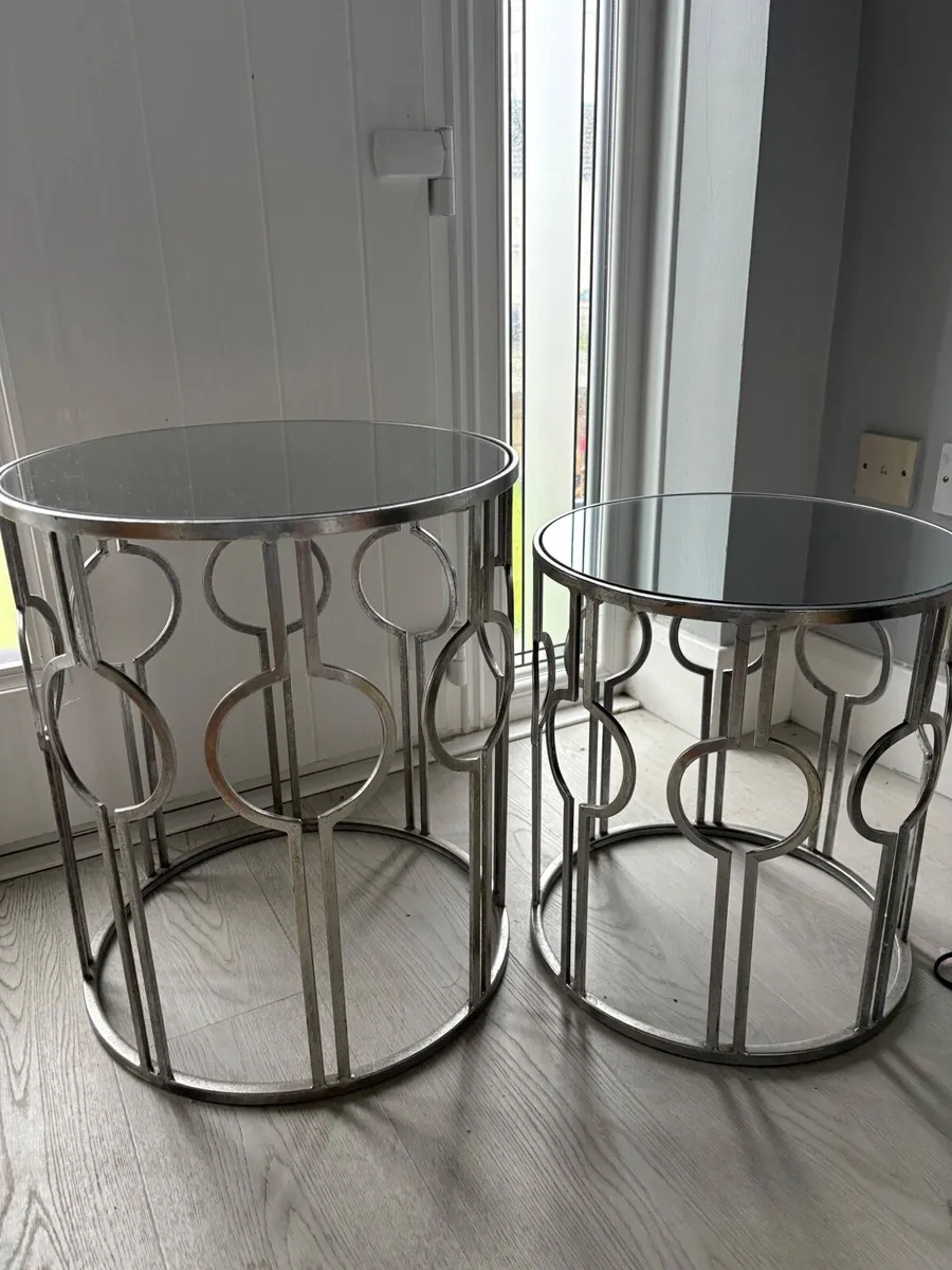 Mirror top  tables - Image 1