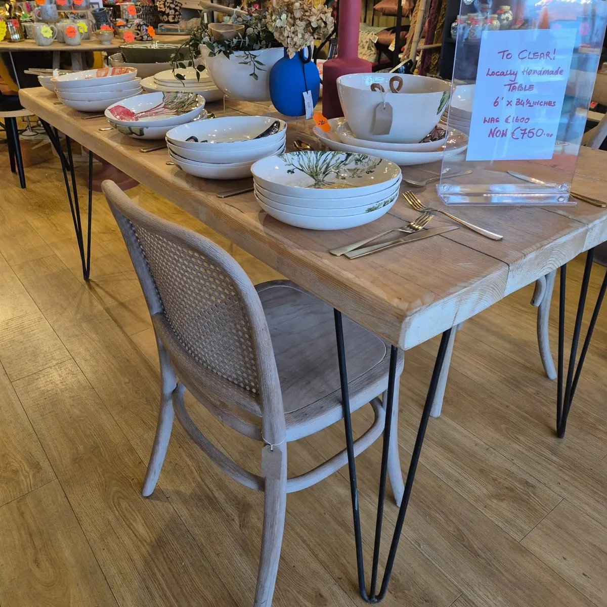 Rustic Kitchen Table - Image 1