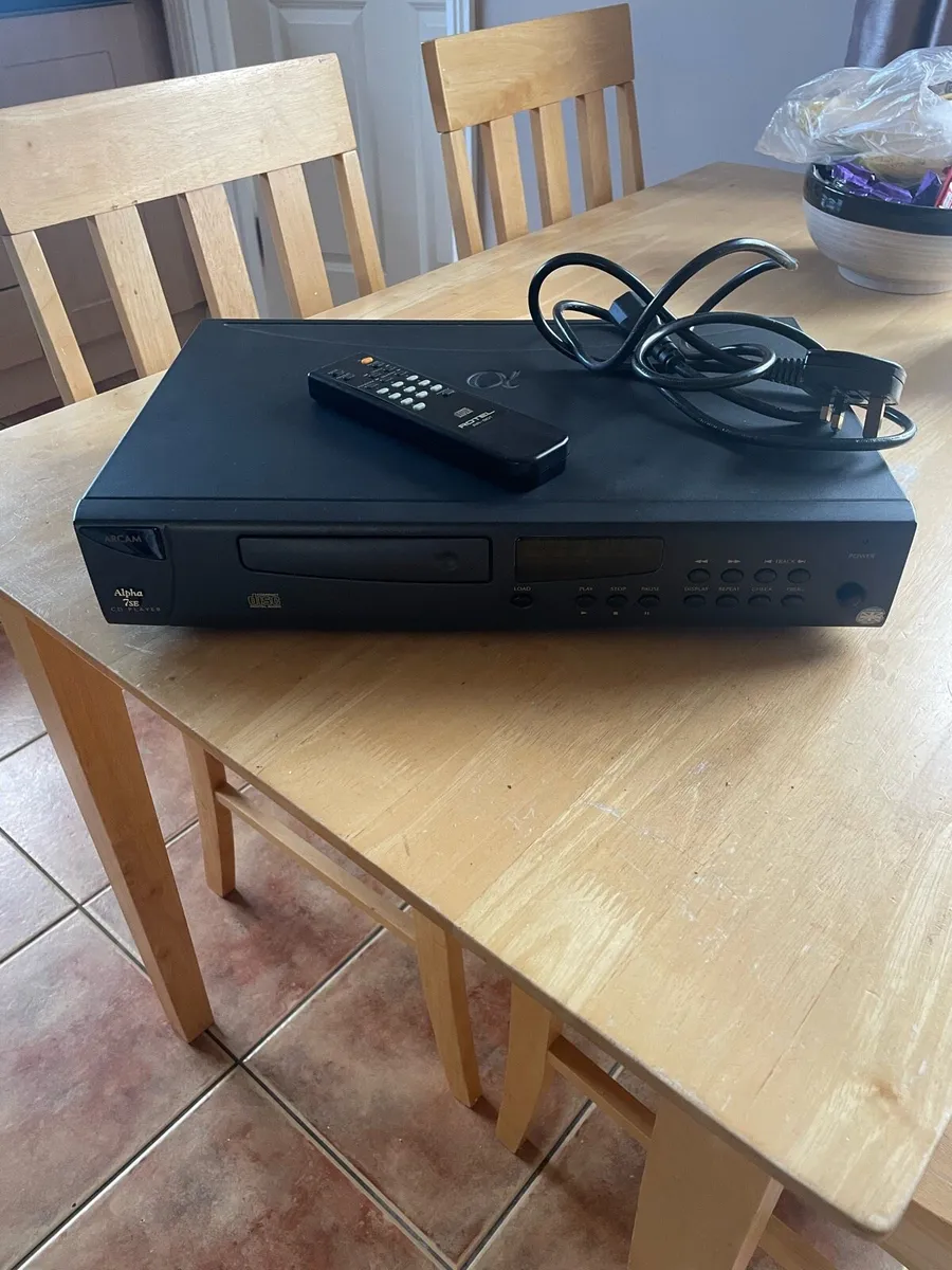 Arcam alpha 7se cd player with new laser fitted - Image 1