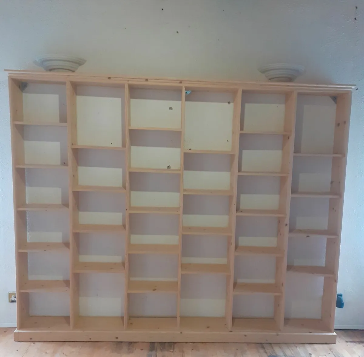 Bespoke White Deal  Shelving Unit - Image 4