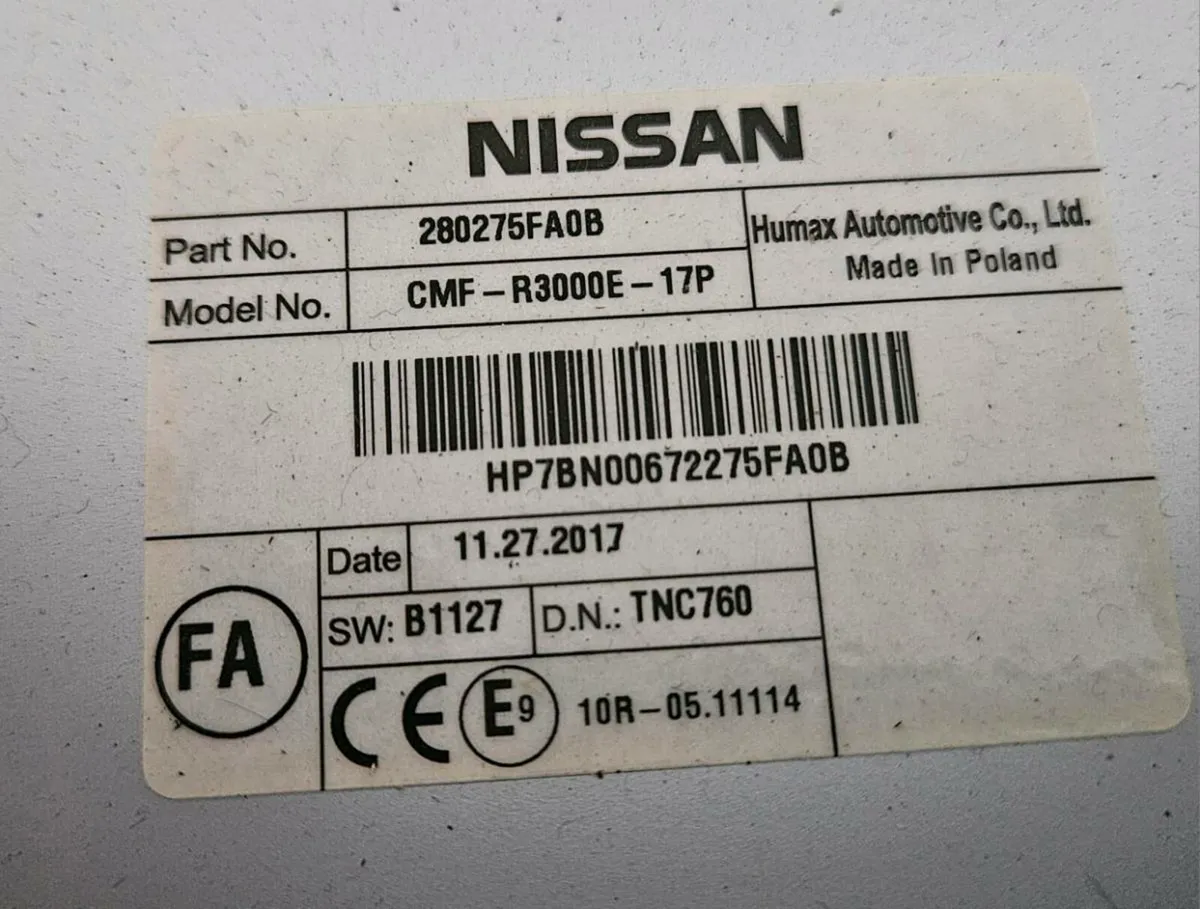 Head Unit Nissan Micra 2018 - Image 2