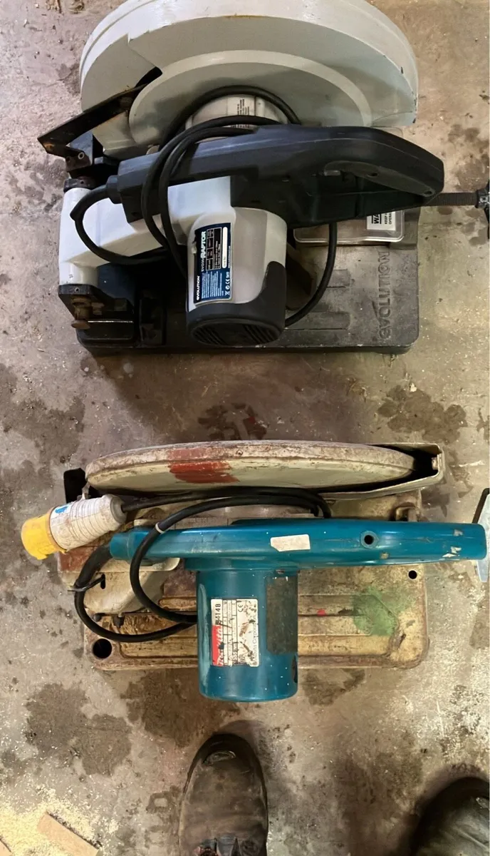 Steel chop saw - Image 1
