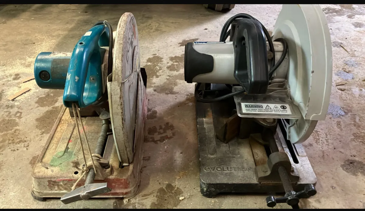 Steel chop saw - Image 2