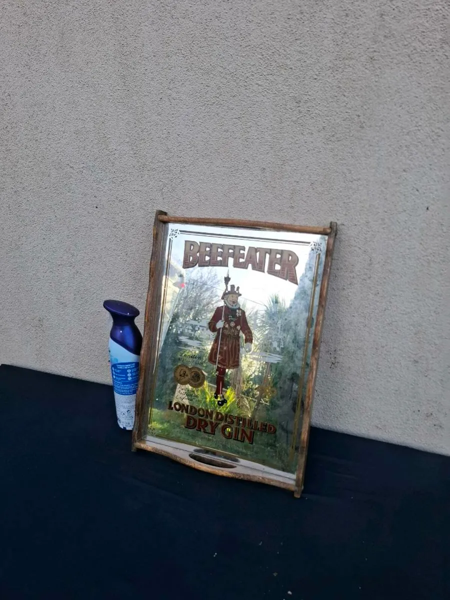 Beefeater gin mirror tray postage possible