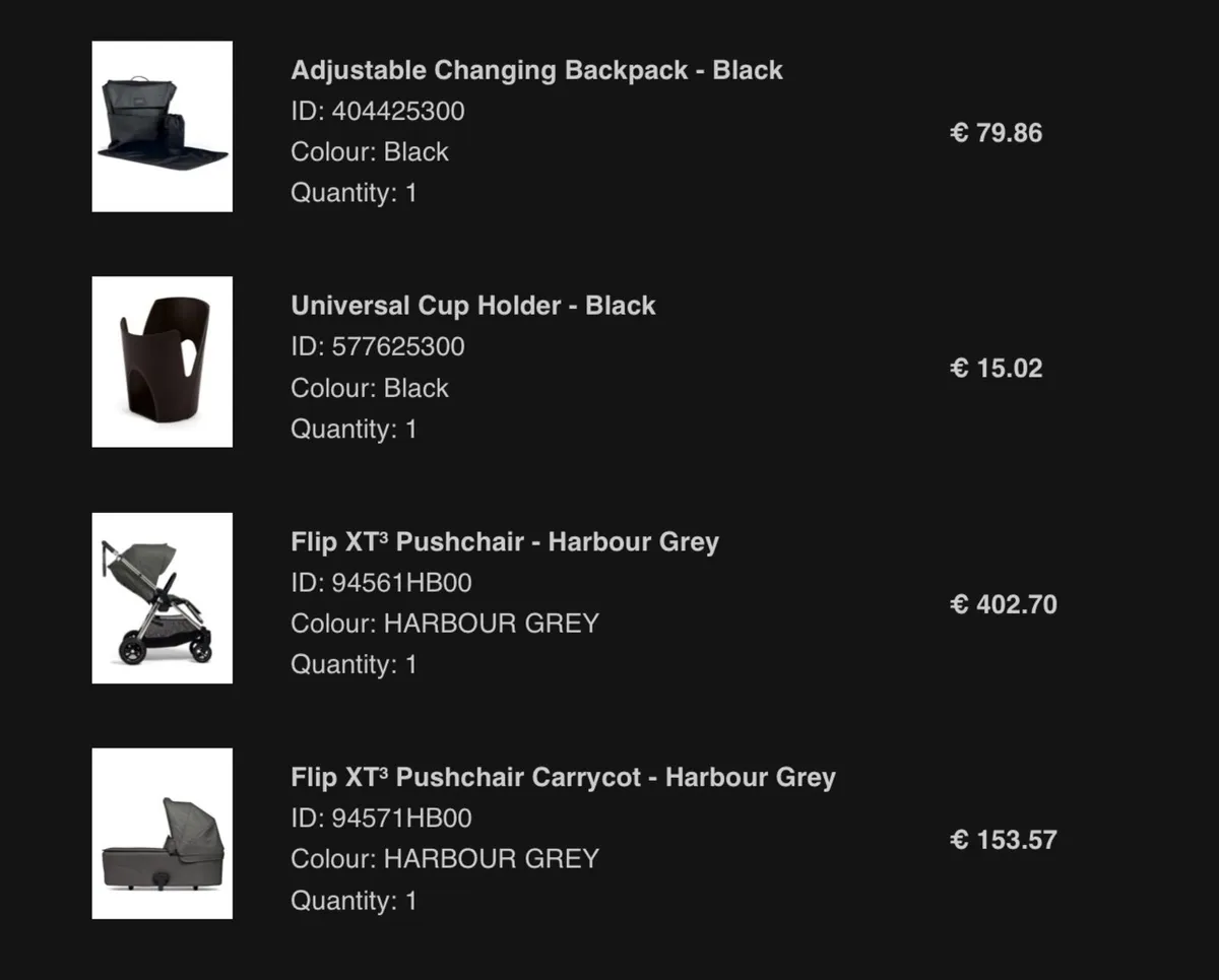 Mama& Papas push chair and car seat - Image 1