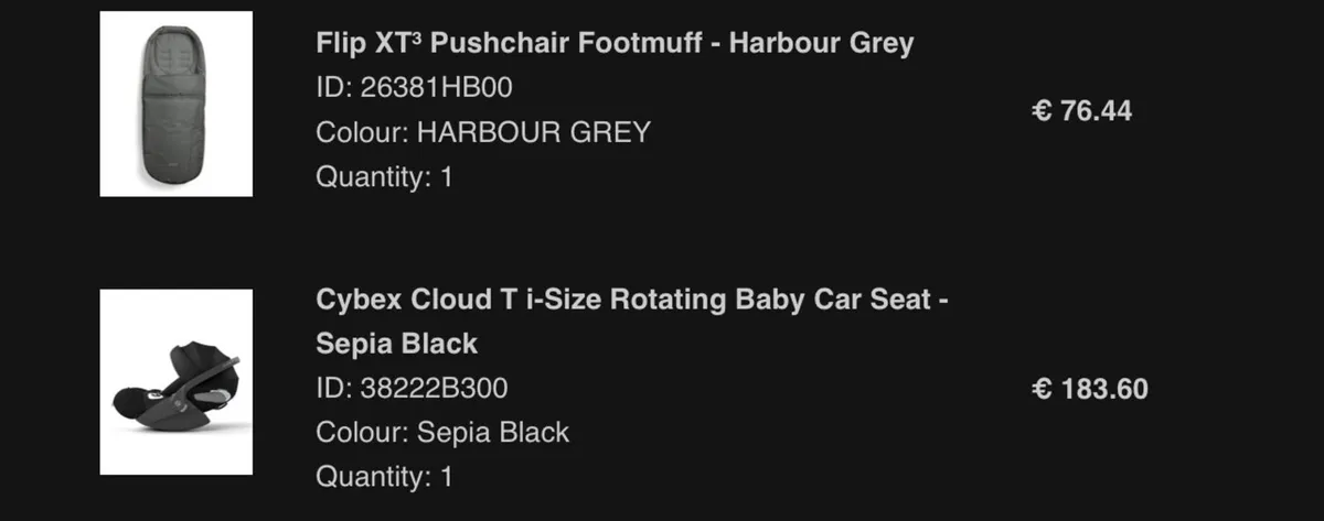 Mama& Papas push chair and car seat - Image 2