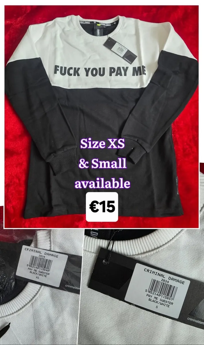 Criminal Damage jumper